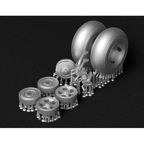 Metallic Details Mdr72143 1/72 F6f-3 Hellcat Engine Cowling 3d Printed Detail Set