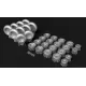 Metallic Details Mdr72145 1/72 Antonov An-12 Wheels With Separate Wheel Hubs 3d Printed Detail Set