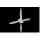 Metallic Details Mdr72148 1/72 Av-72 / Av-72t Propellers For Antonov An-24 / An-26 / An-30 3d Printed Detail Set With 3d Decals