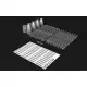 Metallic Details Mdr72149 1/72 Av-60k Contra-rotating Propellers For Tupolev Tu-95ms Bear H 3d Printed Detail Set