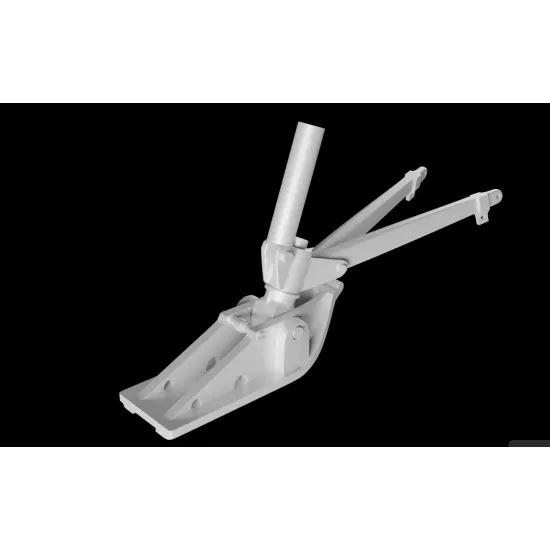 Metallic Details Mdr72150 1/72 Pzl 23 Karas Main Wheels Tail Skid Assembly 3d Printed Detail Set