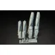 Metallic Details Mdr72161 1/72 Il-18 Engine Nacelles 3d Printed Detail Set For Amodel Kit