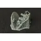 Metallic Details Mdr72162 1/72 Il-18 Nose Section With Vacuformed Cockpit Glazing Correction Set For Amodel Kit