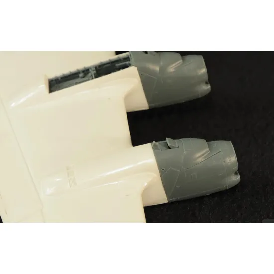 Metallic Details Mdr72163 1/72 P-3c Orion Engine Nacelles 3d Printed Detail Set For Hasegawa Kit