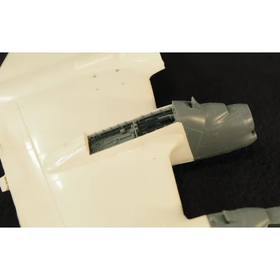Metallic Details Mdr72163 1/72 P-3c Orion Engine Nacelles 3d Printed Detail Set For Hasegawa Kit