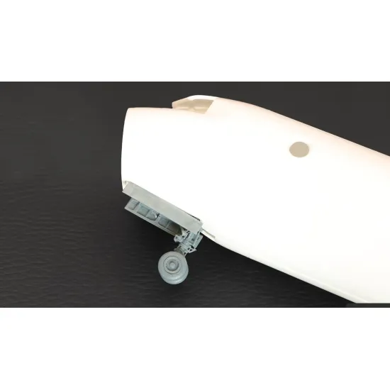 Metallic Details Mdr72164 1/72 P-3c Orion Main Nose Landing Gear Bays 3d Printed Detail Set For Hasegawa Kit