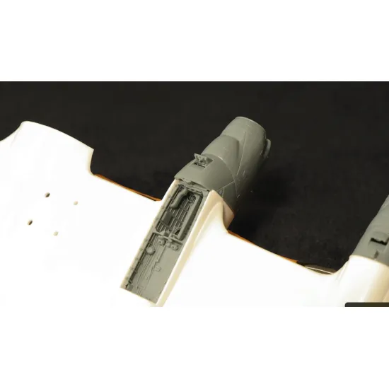Metallic Details Mdr72164 1/72 P-3c Orion Main Nose Landing Gear Bays 3d Printed Detail Set For Hasegawa Kit