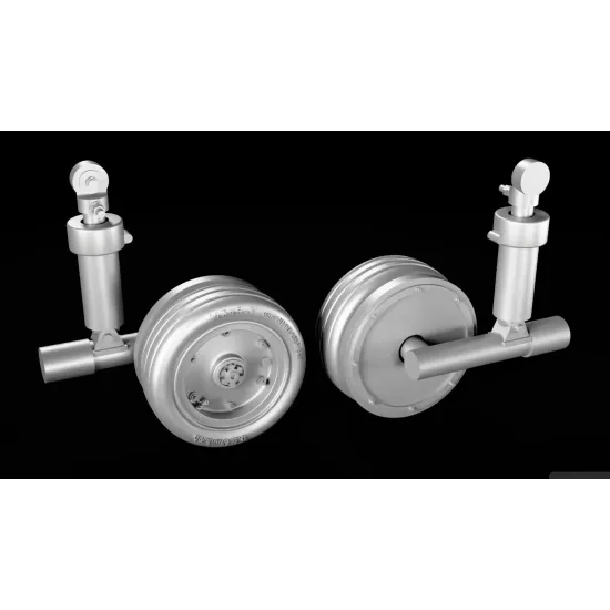 Metallic Details Mdr72165 1/72 North American Xb-70 Valkyrie Wheels 3d Printed Detail Set