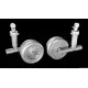 Metallic Details Mdr72165 1/72 North American Xb-70 Valkyrie Wheels 3d Printed Detail Set