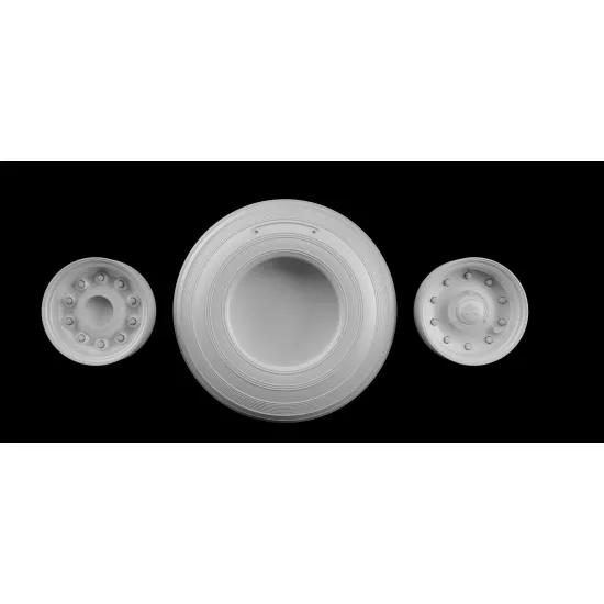 Metallic Details Mdr72169 1/72 Airbus A400m Atlas Wheels 3d Printed Detail Set For Revell Kit