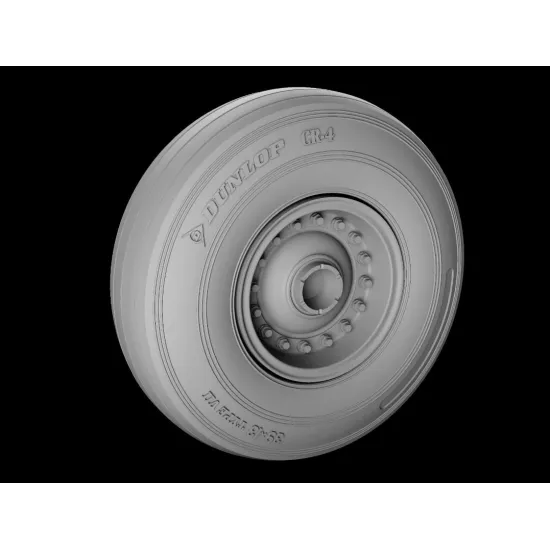 Metallic Details Mdr72171 1/72 Breguet Br 1150 Atlantic Wheels 3d Printed Detail Set For Revell Kit