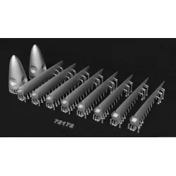 Metallic Details Mdr72172 1/72 Breguet Br 1150 Atlantic Four-blade Propellers 2 Pcs 3d Printed Detail Set For Revell Kit