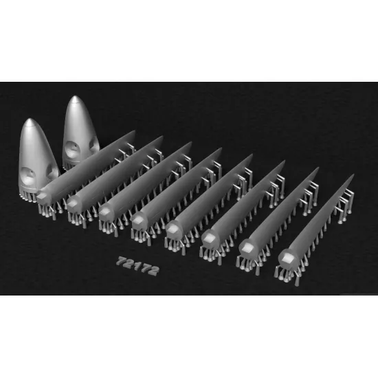 Metallic Details Mdr72172 1/72 Breguet Br 1150 Atlantic Four-blade Propellers 2 Pcs 3d Printed Detail Set For Revell Kit