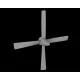 Metallic Details Mdr72172 1/72 Breguet Br 1150 Atlantic Four-blade Propellers 2 Pcs 3d Printed Detail Set For Revell Kit