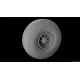 Metallic Details Mdr72178 1/72 C-160 Transall Wheels 3d Printed Detail Set For Revell Heller Kits