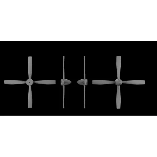Metallic Details Mdr72179 1/72 C-160 Transall Wheels 3d Printed Detail Set For Revell Heller Kits