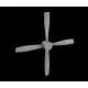 Metallic Details Mdr72179 1/72 C-160 Transall Wheels 3d Printed Detail Set For Revell Heller Kits