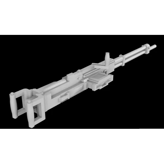 Metallic Details Mdr72195 1/72 Soviet Berezin Ubt 12/7 Mm Aircraft Turret Machine Guns 4 Pcs 3d Printed Detail Set