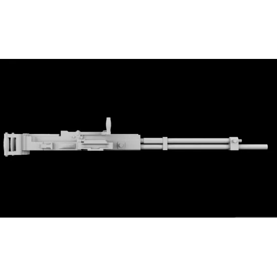 Metallic Details Mdr72195 1/72 Soviet Berezin Ubt 12/7 Mm Aircraft Turret Machine Guns 4 Pcs 3d Printed Detail Set