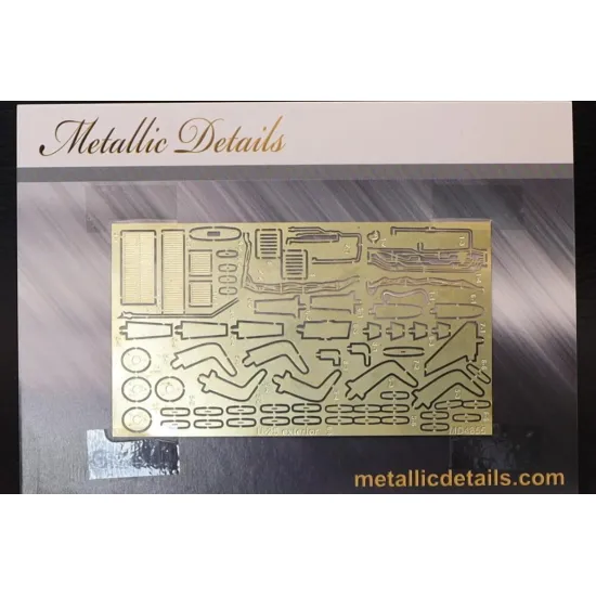 Metallic Details Md4855 1/48 U-2s Dragon Lady Exterior Detailing Set Photo-etched Parts For Hobby Boss Kit