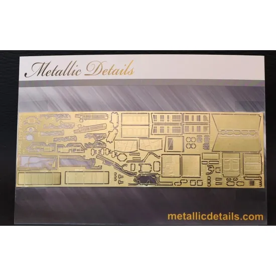 Metallic Details Md4856 1/48 F-4j Phantom Ii Exterior Detailing Set Photo-etched Parts For Italeri Kit