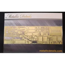 Metallic Details Md4856 1/48 F-4j Phantom Ii Exterior Detailing Set Photo-etched Parts For Italeri Kit