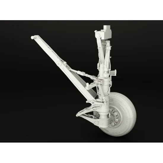 Metallic Details Mdr48300 1/48 F-14a Tomcat Landing Gear With Wheels 3d Printed Detail Set For Tamiya Kit