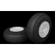 Metallic Details Mdr48302 1/48 Uh-60 Black Hawk Wheels 3d Printed Detail Set