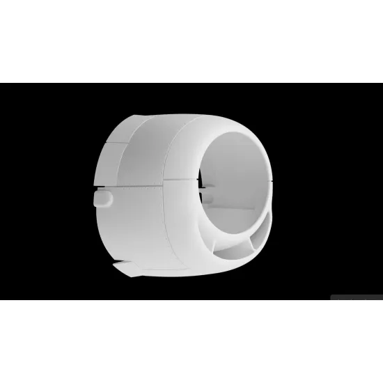 Metallic Details Mdr48313 1/48 F6f-3 Hellcat Engine Cowling 3d Printed Detail Set