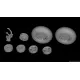 Metallic Details Mdr48315 1/48 Hawker Typhoon Wheels Tailwheel Leg 3d Printed Detail Set