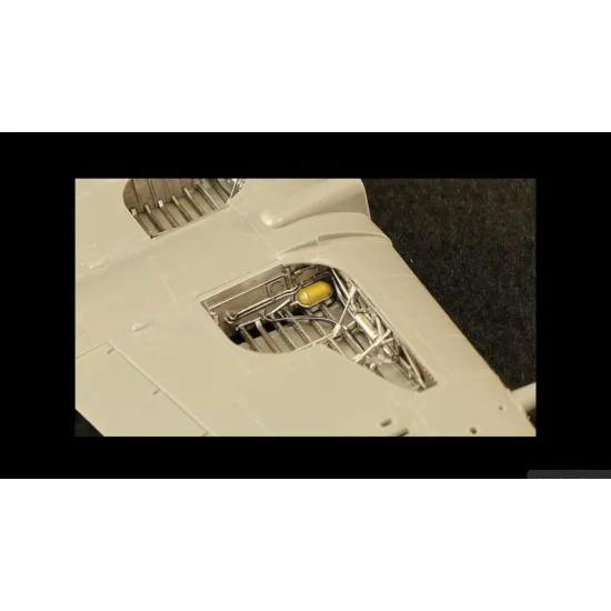 Metallic Details Mdr48320 1/48 Hawker Typhoon Main Wheel Bays 3d Printed Detail Set For Hasegawa Kit