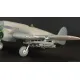 Metallic Details Mdr48322 1/48 Hawker Typhoon Rp-3 Rockets With Launch Rails 8 Pcs 3d Printed Detail Set