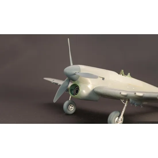 Metallic Details Mdr48324 1/48 Hawker Typhoon Three-blade Propeller 3d Printed Detail Set For Hasegawa Kit