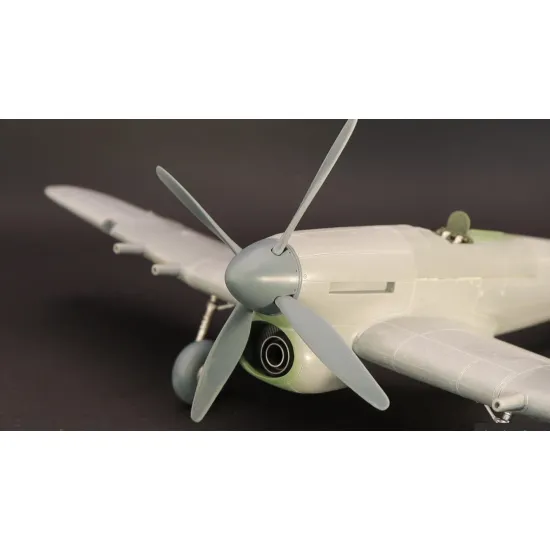 Metallic Details Mdr48325 1/48 Hawker Typhoon Mk Ib / Early Tempest Mk V Four-blade Propeller 3d Printed Detail Set For Hasegawa Kit