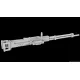 Metallic Details Mdr48339 1/48 Soviet Berezin Ubt 12/7 Mm Aircraft Turret Machine Gun 4pcs 3d Printed Detail Set