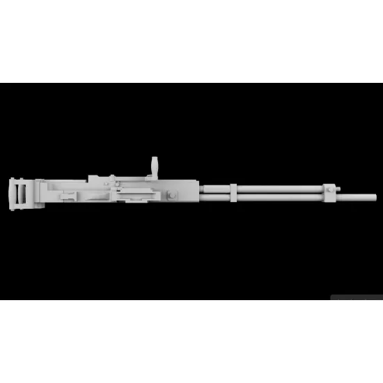 Metallic Details Mdr48339 1/48 Soviet Berezin Ubt 12/7 Mm Aircraft Turret Machine Gun 4pcs 3d Printed Detail Set