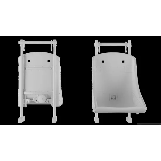 Metallic Details Mdr3272 1/32 P-47 Thunderbolt Pilot Seats With 3d Decal Seat Belts 2 Pcs 3d Printed Detail Set