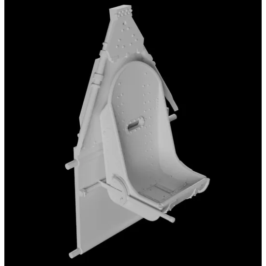 Metallic Details Mdr3276 1/32 Hawker Typhoon Early-type Pilot Seats With 3d Decal Seat Belts 2 Pcs 3d Printed Detail Set
