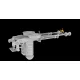 Metallic Details Mdr3298 1/32 Soviet Da-2 7/62 Mm Twin Aircraft Machine Gun 4 Pcs With Photo-etched Sights 3d Printed Detail Set