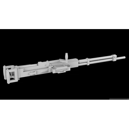 Metallic Details Mdr3299 1/32 Soviet Berezin Ubt 12/7 Mm Aircraft Turret Machine Gun 4pcs 3d Printed Detail Set