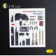 Kelik K32071 1/32 Me-262a-1 Type 1 Interior 3d Decals For Trumpeter Kit