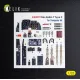 Kelik K32072 1/32 Me-262a-1 Type 2 - Interior 3d Decals For Trumpeter Kit