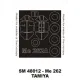 Montex Sm48012 1/48 Painting Mask For Me-262a-1a Outside Inside For Tamiya Kits