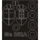 Montex Sm48012 1/48 Painting Mask For Me-262a-1a Outside Inside For Tamiya Kits