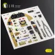 Kelik K32075 1/32 F6f-3 Hellcat Interior 3d Decals For Trumpeter Kit