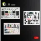 Kelik K48205 1/48 F-15e Early Interior 3d Decals For Gwh Kit
