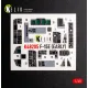 Kelik K48205 1/48 F-15e Early Interior 3d Decals For Gwh Kit