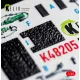 Kelik K48205 1/48 F-15e Early Interior 3d Decals For Gwh Kit