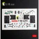 Kelik K48206 1/48 F-15e Late - Interior 3d Decals For Gwh Kit