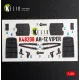Kelik K48208 1/48 Ah-1z Viper- Interior 3d Decals For Kittyhawk/Zimi Model Kit